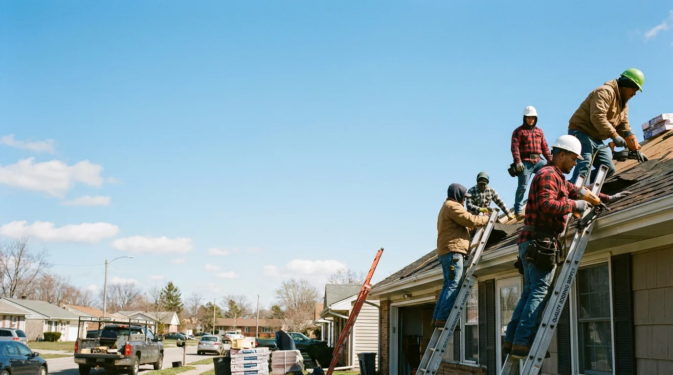 Roofing in Trumbauersville, PA near me